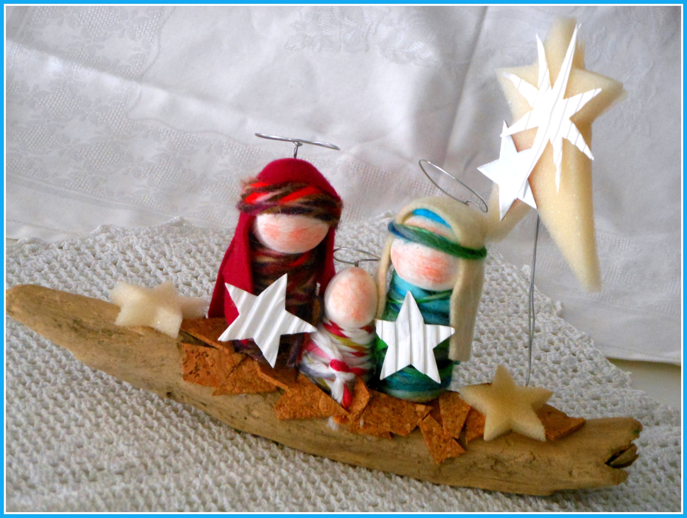 Presepe Con Materiale Di Recupero presepe varese green city